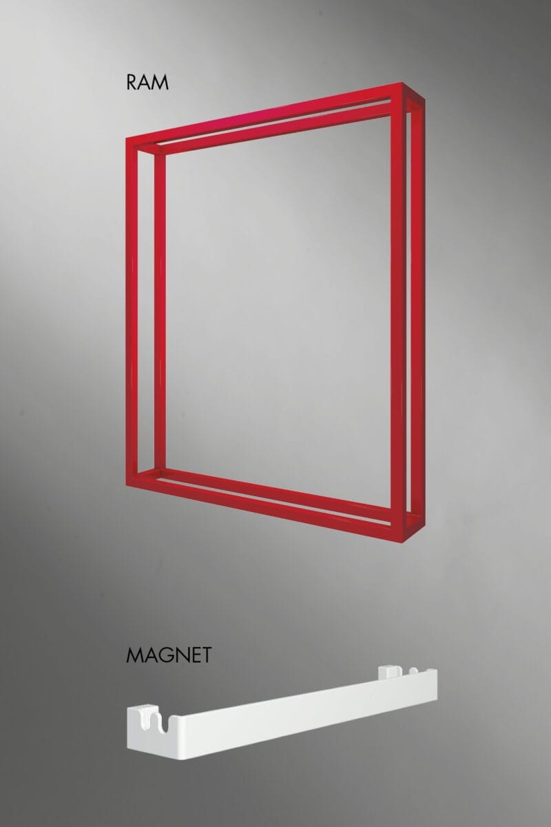 PORTA-SALVIETTE magnetici, RAM e MAGNET